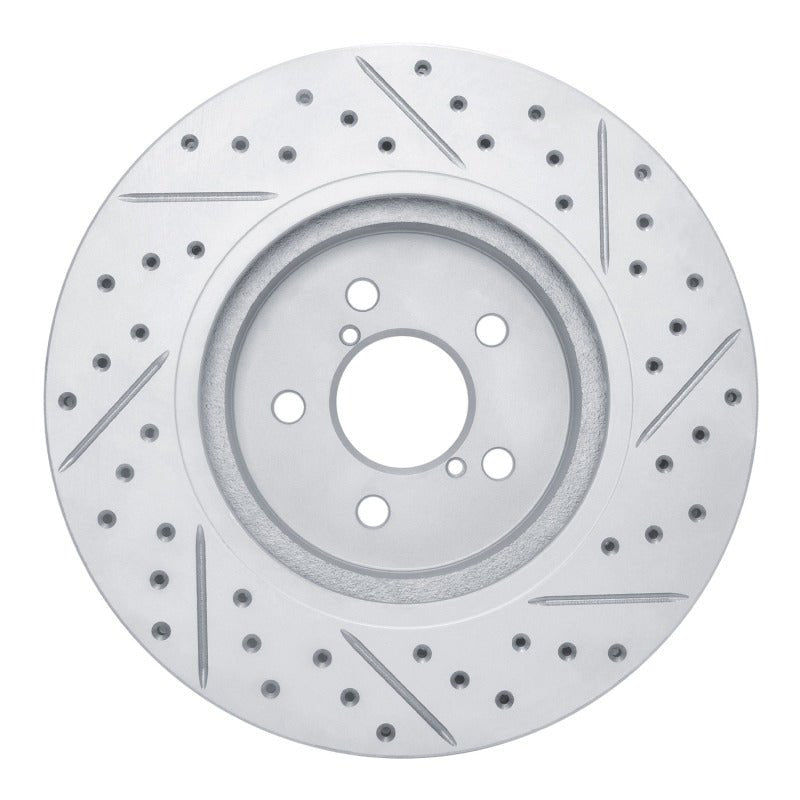 DFC Geoperformance Front Left Drilled & Slotted Rotor for Subaru Crosstrek 2017 - 2023 | dfc830 - 13037L - JDMuscleSPK997361