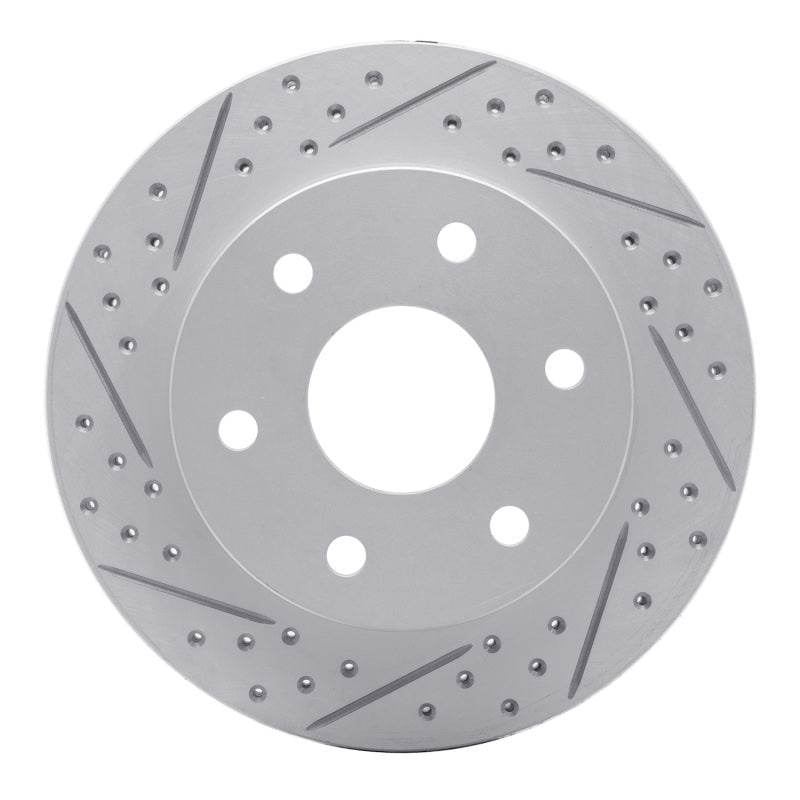 DFC Geoperformance Front Left Drilled & Slotted Rotor for Toyota 4Runner (1986 - 1995) - Part Number DFC830 - 76102L | dfc830 - 76102L - JDMuscleSPK999851