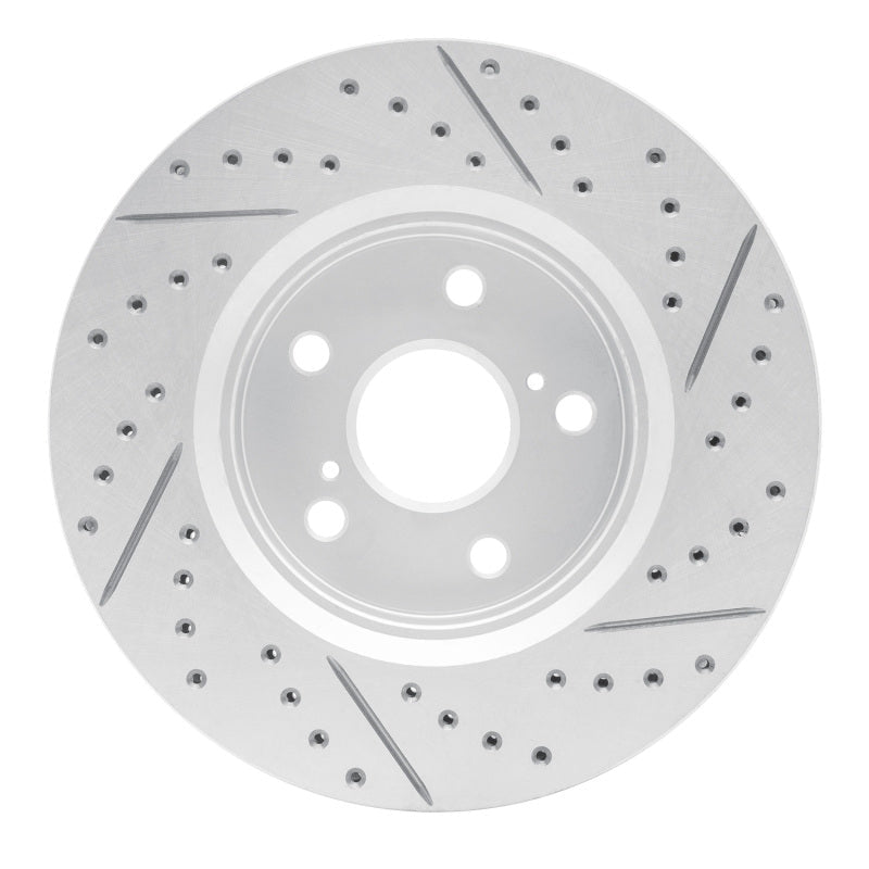 DFC Geoperformance Front Left Drilled & Slotted Rotor for Toyota C - Hr (2018 - 2022) - Part dfc830 - 76153L | dfc830 - 76153L - JDMuscleSPK999911