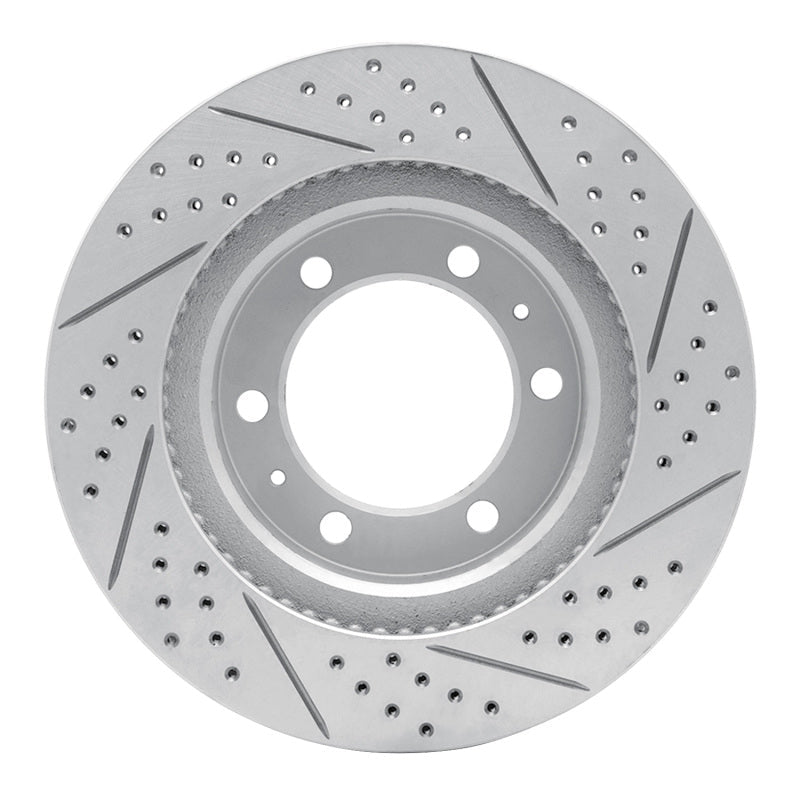 DFC Geoperformance Front Left Drilled & Slotted Rotor for Toyota Tacoma 03 - 23 - Part Number DFC830 - 76128L | dfc830 - 76128L - JDMuscleSPK992378
