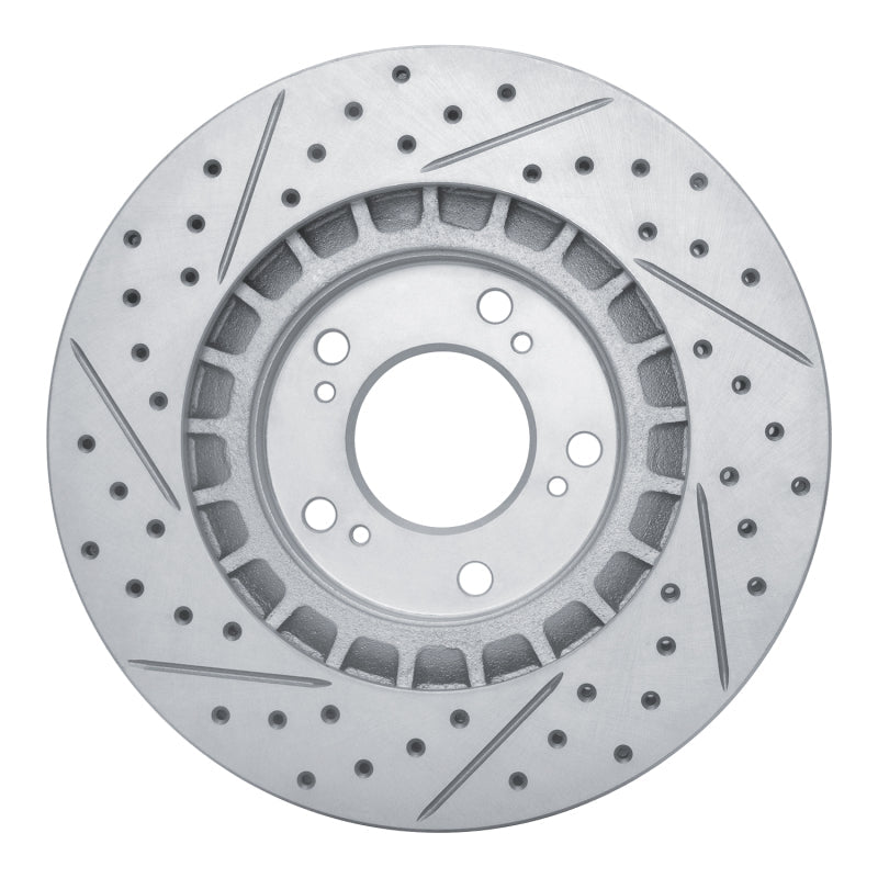 DFC Geoperformance Front Right Drilled & Slotted Rotor for Honda S2000 2000 - 2009 | dfc830 - 59027R - JDMuscleSPK992289
