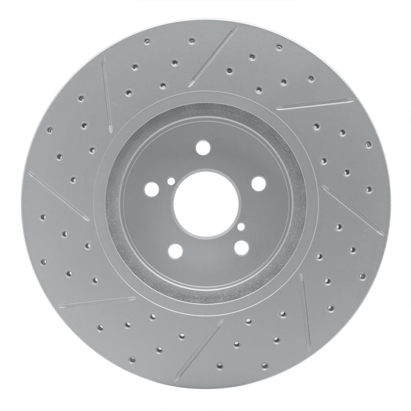 DFC Geoperformance Front Right Drilled & Slotted Rotor for Subaru Forester 2005 - 2018 | dfc830 - 13018R - JDMuscleSPK997333