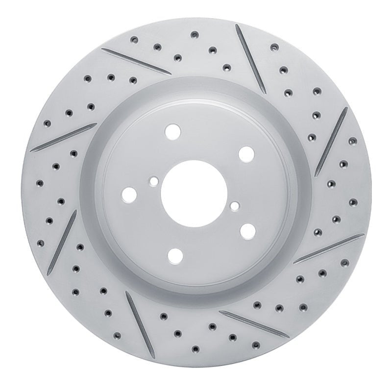 DFC Geoperformance Front Right Drilled & Slotted Rotor for Subaru Forester 2019 - 2024 | dfc830 - 13045R - JDMuscleSPK997372