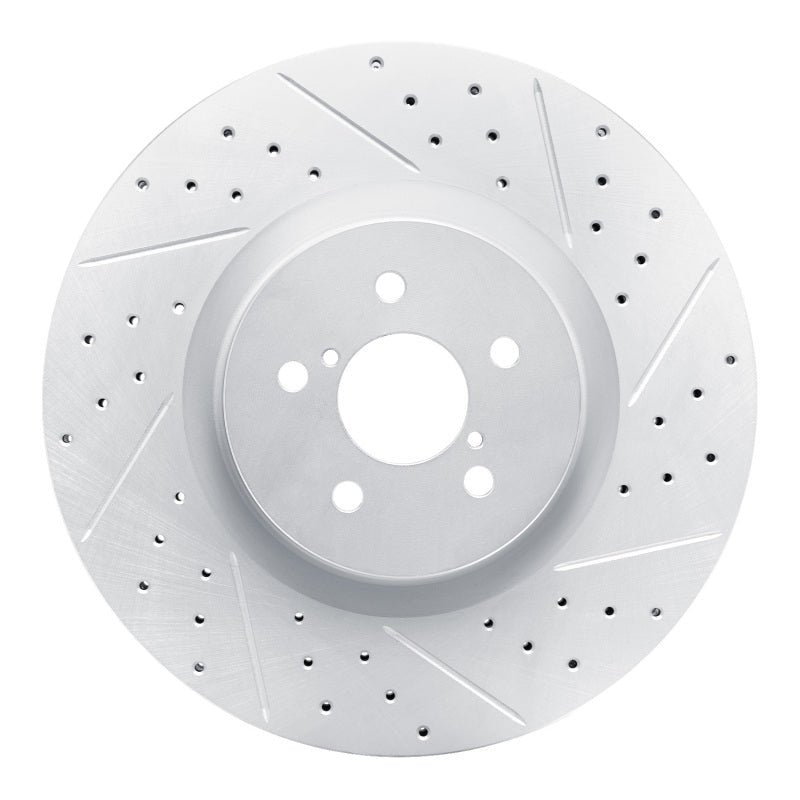 DFC Geoperformance Front Right Drilled & Slotted Rotor for Subaru Impreza 2003 - 2025 | dfc830 - 13014R - JDMuscleSPK992197