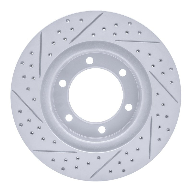 DFC Geoperformance Front Right Drilled & Slotted Rotor for Toyota 4Runner 1995 - 2004 - Part Number DFC830 - 76123R | dfc830 - 76123R - JDMuscleSPK999863