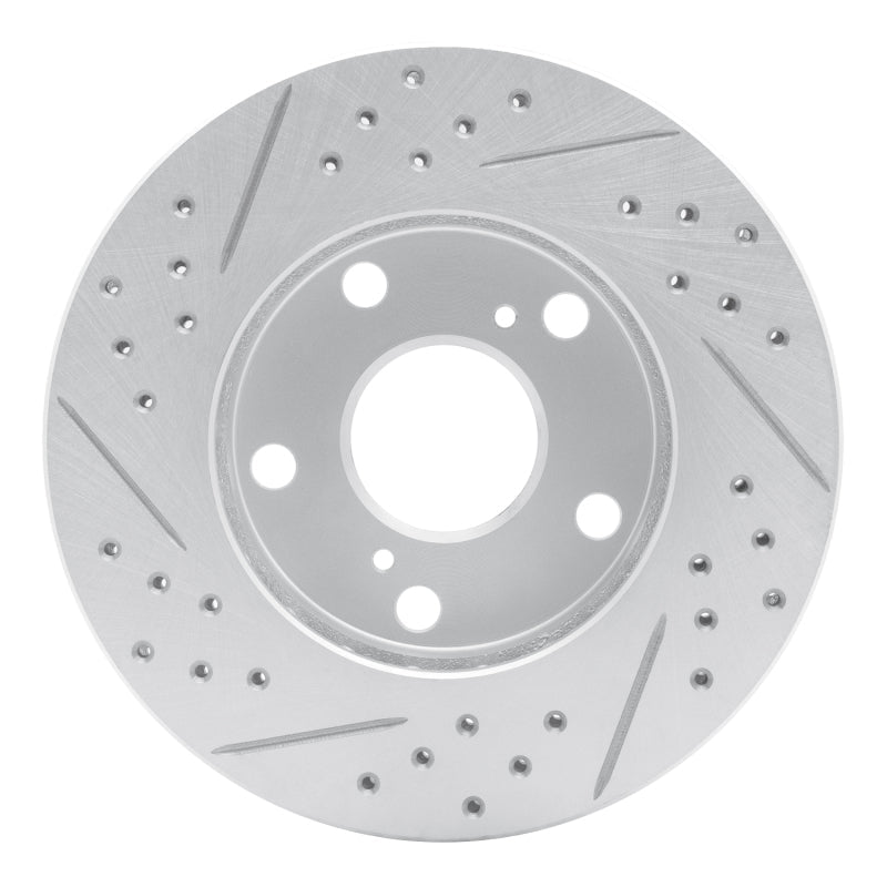 DFC Geoperformance Front Right Drilled & Slotted Rotor for Toyota Camry 1992 - 2001 – Part Number DFC830 - 76051R | dfc830 - 76051R - JDMuscleSPK999757