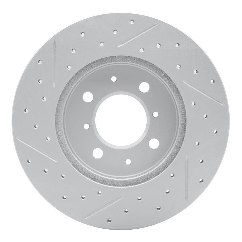 DFC Geoperformance Front Right Drilled & Slotted Rotor for Toyota Echo (2000 - 2005) | dfc830 - 76072R - JDMuscleSPK999816