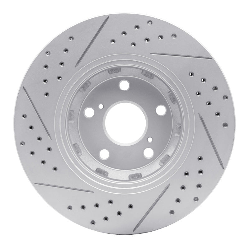 DFC Geoperformance Front Right Drilled & Slotted Rotor for Toyota Venza 2009 - 2015 – Part Number DFC830 - 76085R | dfc830 - 76085R - JDMuscleSPK999836