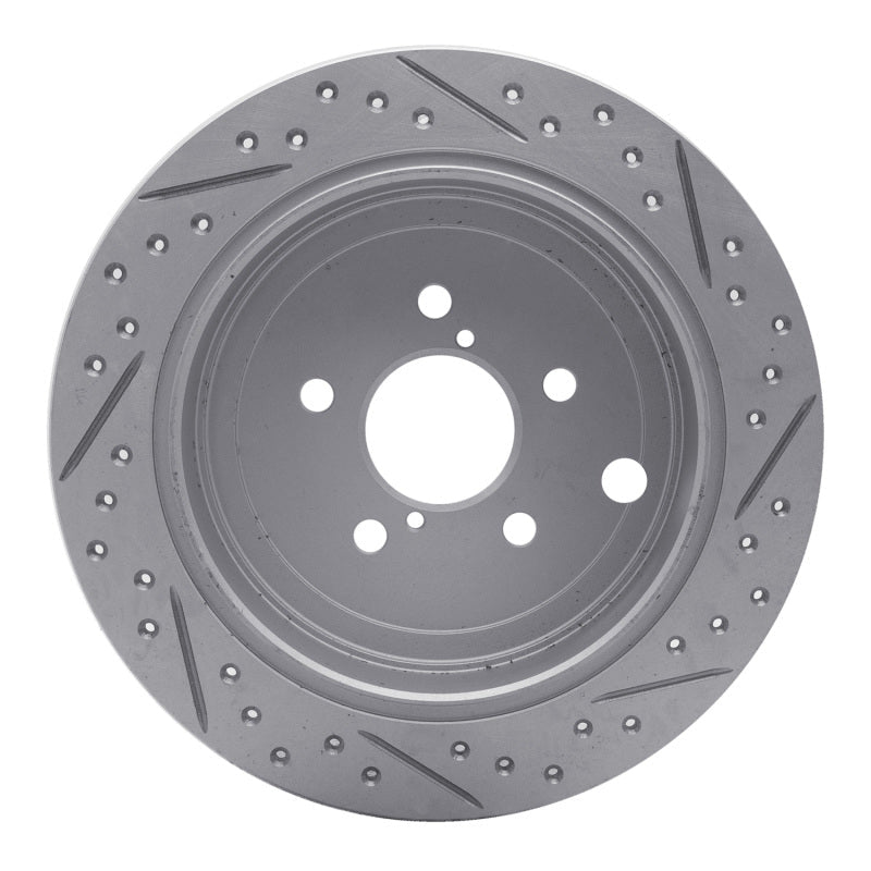 DFC Geoperformance Rear Right Drilled & Slotted Rotor for Subaru Outback 2008 - 2015 | dfc830 - 13021R - JDMuscleSPK992199