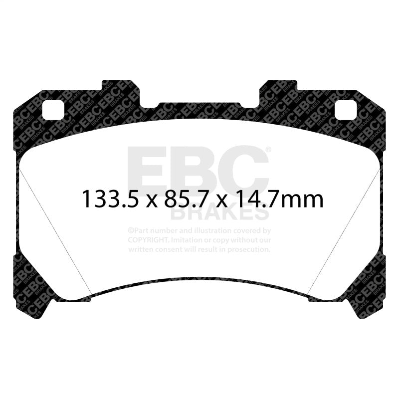 EBC 2023+ Toyota GR Corolla Bluestuff Front Brake Pads - JDMuscleSPKebcDP52430NDX