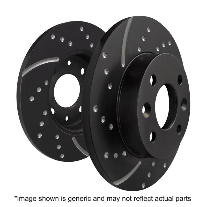 EBC 3GD Series Sport Slotted Rear Rotor for Ford Mustang (2001 - 2004) – British Made, High - Performance Brake Component | ebcGD7023 - JDMuscleSPK38853