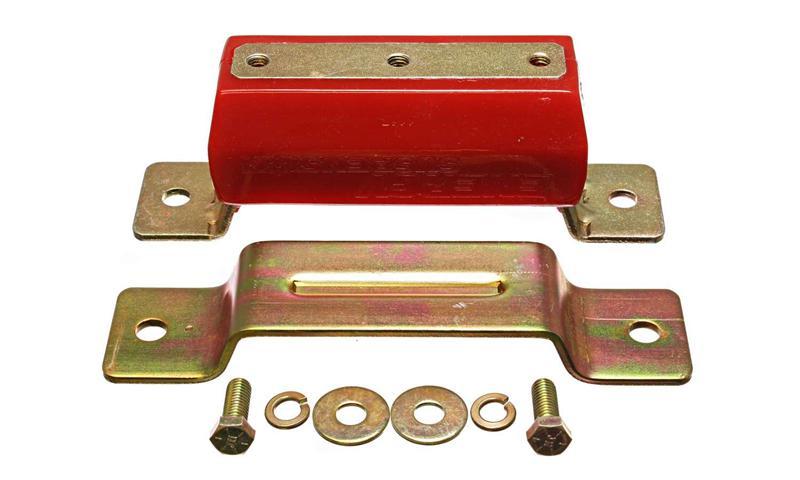 Energy Suspension Hyper - Flex Red Transmission Mount Set for 2011 - 2014 Ford Mustang w/ MT - 82 Transmission | eng4.1138R - JDMuscleSPK4375050