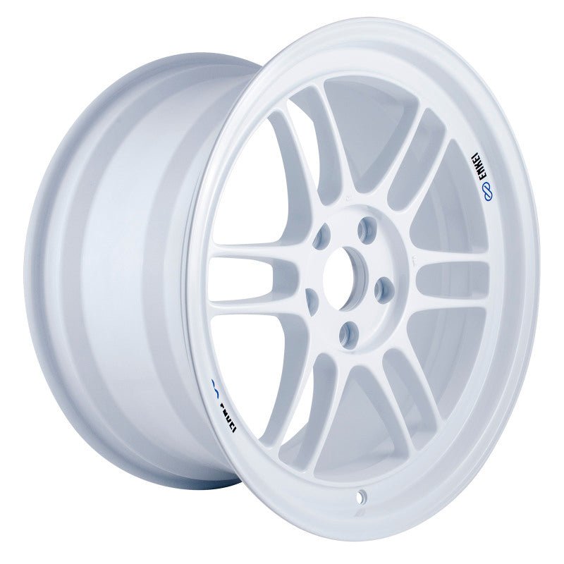 Enkei RPF1 18x9.5 5x114.3 38mm Offset 73mm Center Bore Vanquish White Wheel | 3798956538WP - JDMuscleWheelsenk3798956538WP