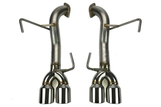 ETS 15-21 WRX / 15-18 STI Axle Back Exhaust Stainless Steel Tips w/ No Muffler | 200-30-EXH-001 - JDMuscleAxle Back ExhaustsETS200-30-EXH-001