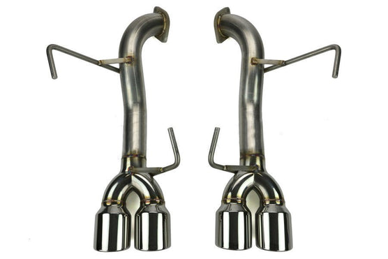 ETS 15-21 WRX / 15-18 STI Axle Back Exhaust Stainless Steel Tips w/ No Muffler | 200-30-EXH-001