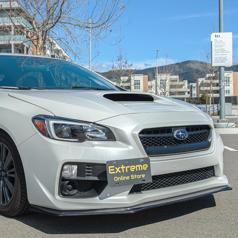 Extreme Online Store 15 - 17 WRX / STi HT Style Front Splitter Lip Ground Effect - JDMuscleFront LipsFLIP-295-BKCFCarbon Fiber