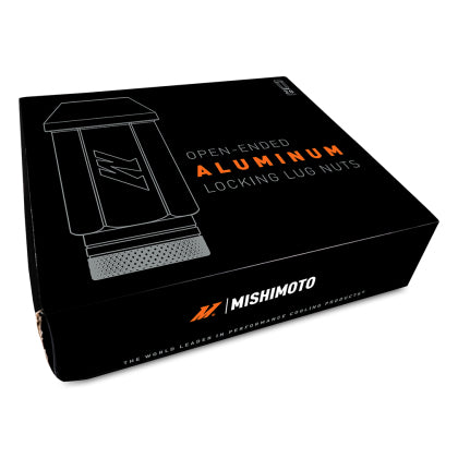 Mishimoto Aluminum Locking Lug Nuts M12x1.25 20pc Set Silver | MMLG-125-20LSL