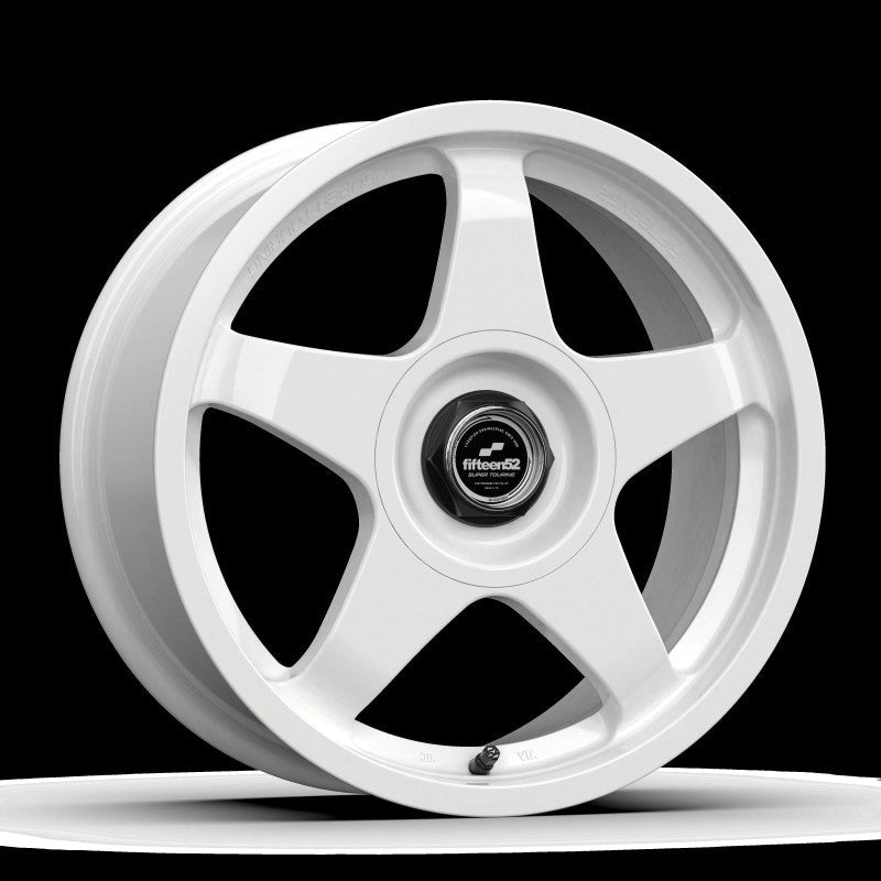 fifteen52 Chicane 18x8.5 5x114.3/5x100 35mm ET 73.1mm Center Bore Rally White Wheel - JDMuscleSPK589136
