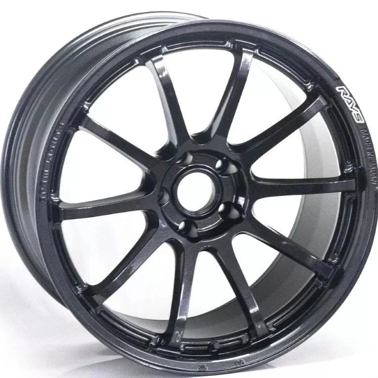 Gram Lights 57NR 18X7.5 +45 5 - 114.3 Glass Black | WGNT45E6NJ - JDMuscleWheelsglsWGNT45E6NJ