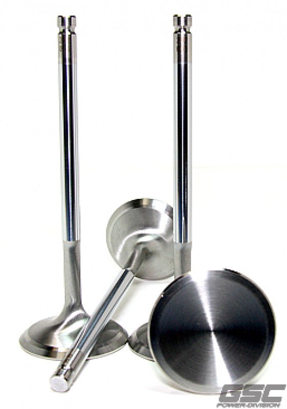 GSC Power Division Subaru FA24F 2022+ Exhaust Valve Set (Part Number: GSC2265 - 8) - 8 Chrome Polished 29mm Valves for 96.5mm Head | gsc2265 - 8 - JDMuscleSPK837542
