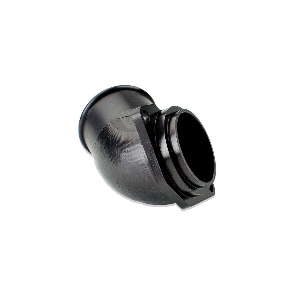 IAG Performance 02 - 07 WRX / 04 - 21 STI Replacement Blow Off Valve Elbow Black | IAG - ENG - 5012BK - JDMuscleBlow Off Valve FlangesIAG-ENG-5012BK