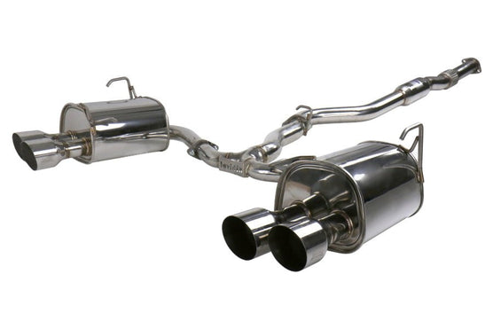 Invidia 15-21 WRX/STI Q300 Cat Back Exhaust w/ Single Wall Stainless Steel Tips | HS15STIG2S