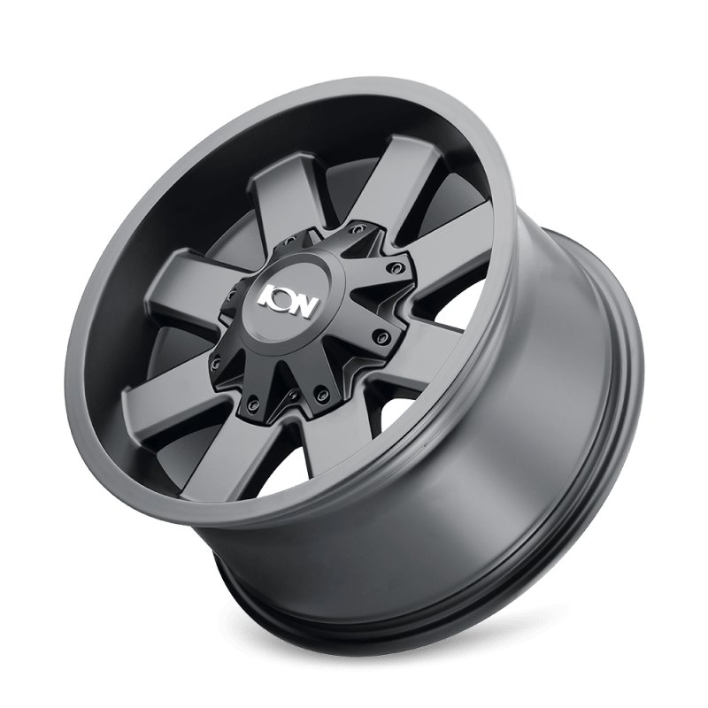 ION Type 141 17x9 / 5x114.3 BP / 18mm Offset / 87mm Hub Satin Black Wheel - JDMuscleSPK516472