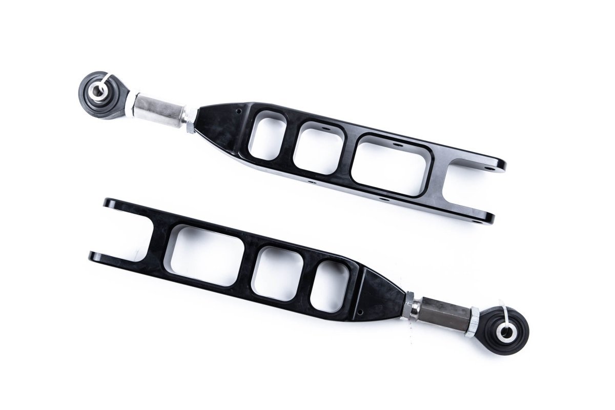 ISC 08 - 25 WRX / 08 - 21 STI / 09 - 13 FXT / 13 - 22 BRZ V3 Black Rear Adjustable Control Arms | S012 - CA - V3B - JDMuscleControl ArmsISC-S012-CA-V3B