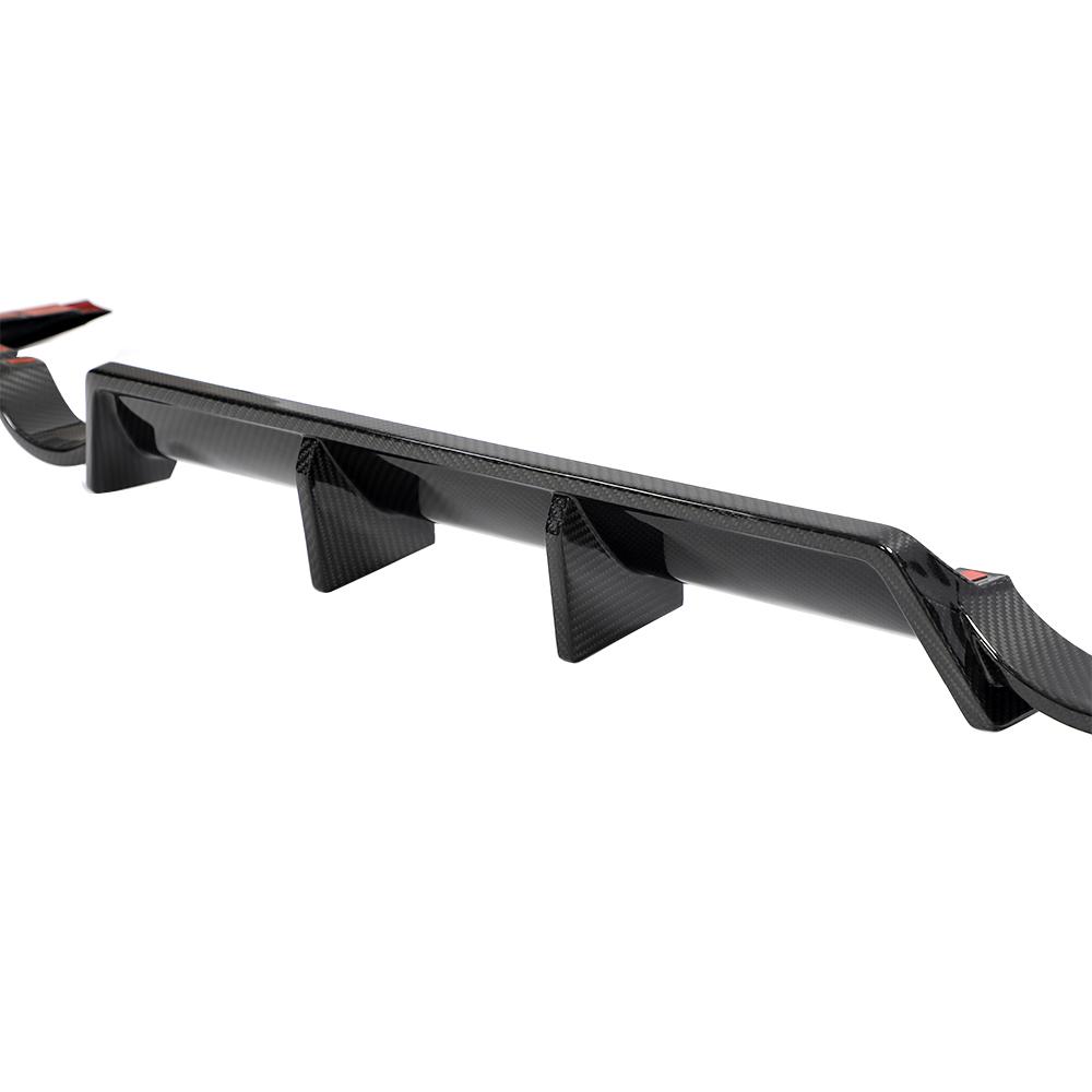 JDMuscle 23 - 24 Nissan Z Carbon Fiber Rear Diffuser V1 - JDMuscleDiffusers and Vortex GeneratorsJDM-RZ34-DIF-V1DCFDry Carbon Fiber