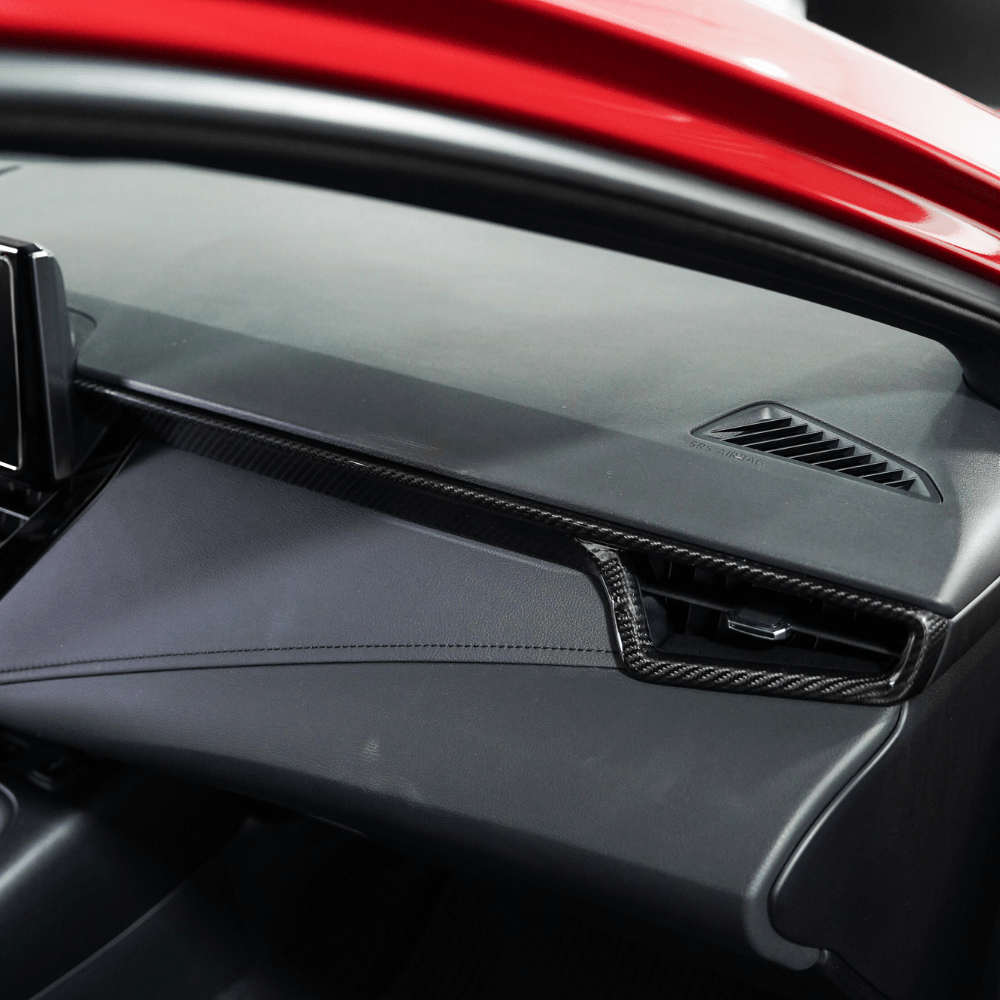 JDMuscle 23 - 26 Toyota GR Corolla Carbon Fiber AC Vent Covers (2PCS) - JDMuscleTrim KitsJDM-E210-24151-52CFRegular Carbon Fiber