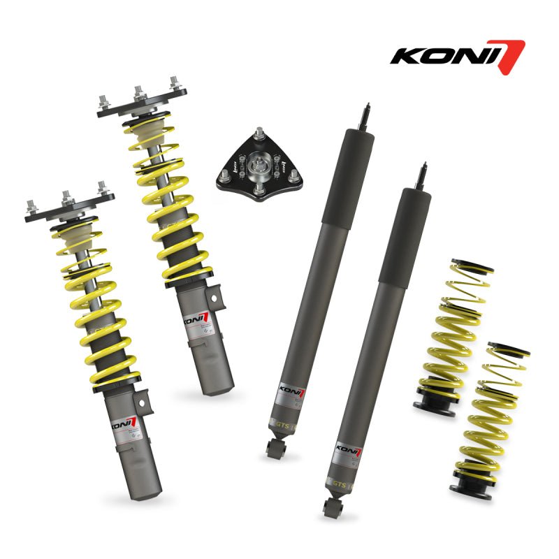 Koni GTS Coilovers 16 - 21 Honda Civic FC/FK w/ 52.5mm Front Strut Only (Excl. OE MagRide) - JDMuscleCoiloverskon1200 1005