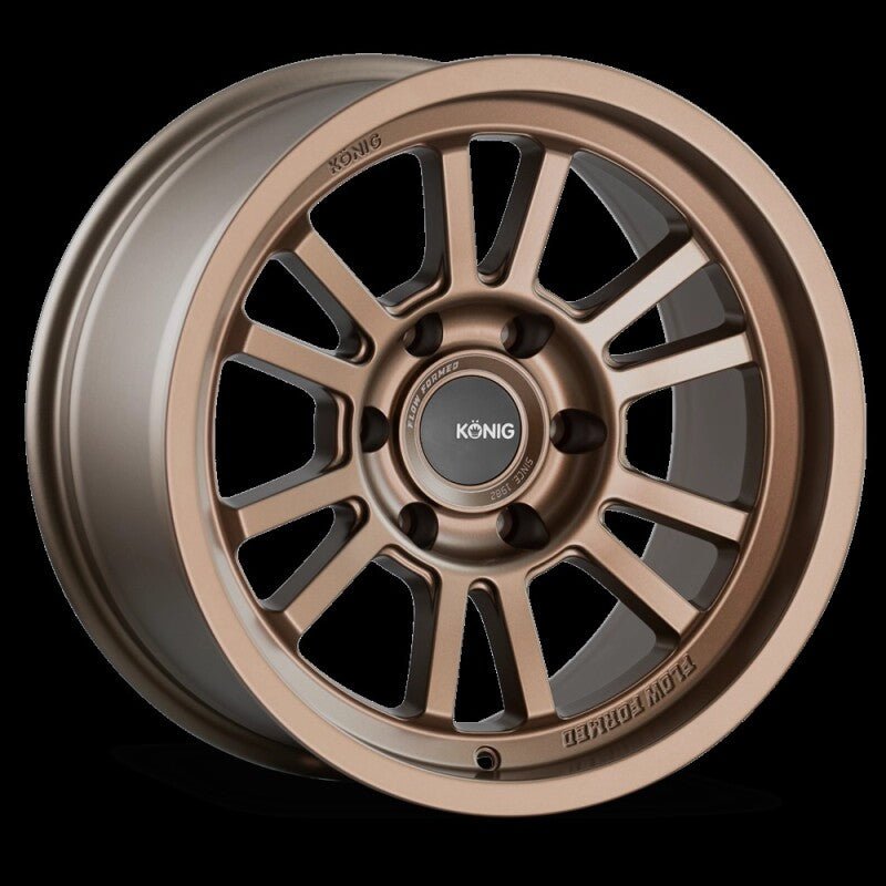 Konig HT1 17X9 5X127 ET - 12 Satin Bronze - JDMuscleSPKkngH1975127N128