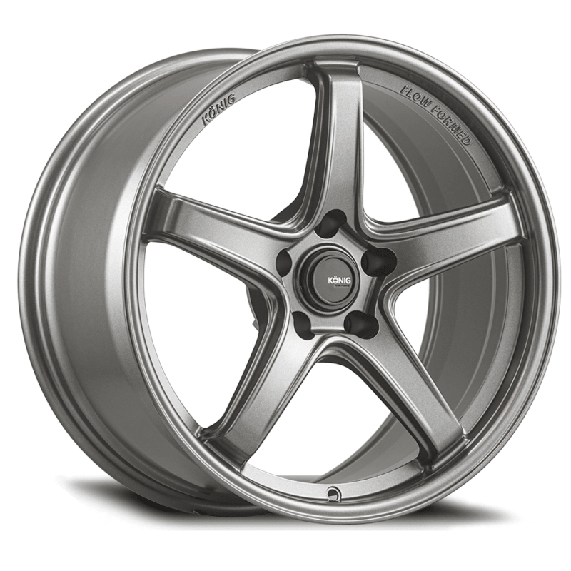 Konig Neoform 18X8.5 5X112 ET32 Matte Grey Flow Formed - JDMuscleSPKkngNF8851232G