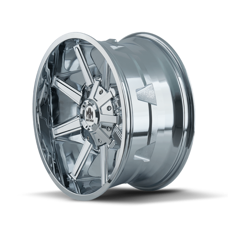 Mayhem 8104 Arsenal 17x9 / 5x114.3 BP / - 12mm Offset / 87mm Hub Chrome Wheel - JDMuscleSPK517233