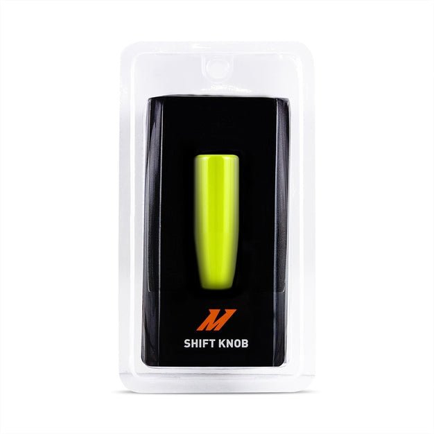 Mishimoto Tallboi Stainless Steel Shift Knob w/ Neon Yellow Finish Subaru Models | MMSK-NY1 - JDMuscleShift KnobsmisMMSK-NY1