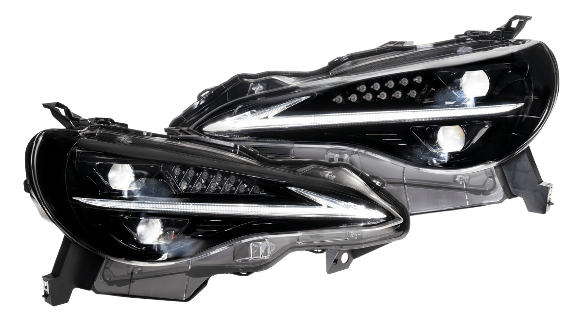 Morimoto FR - S / BRZ / GT86 | 12 - 20 XB LED Headlights | Gen II | LF2 - 470 - JDMuscleHeadlightsLF2-470