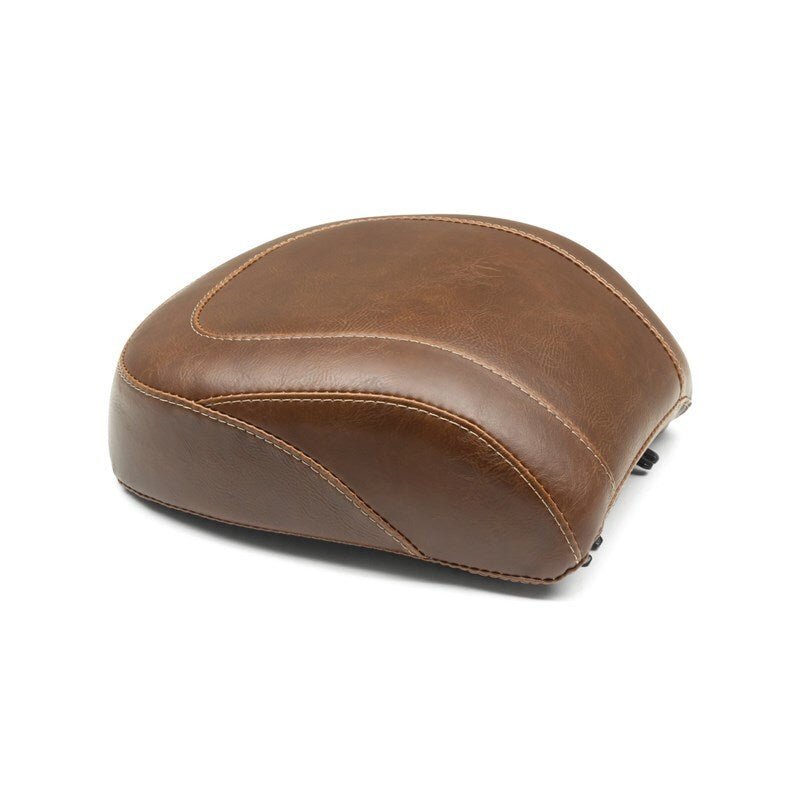 Mustang 18 - 21 Harley Fat Boy Wide Tripper Passenger Seat - Brown - JDMuscleShop the look 2mmp83021