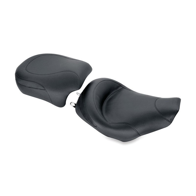 Mustang 97 - 07 Harley Road King, 06 - 07 Street Glide, 00 - 05 Eagle Std Touring Solo Seat - Black - JDMuscleShop the look 2mmp75459