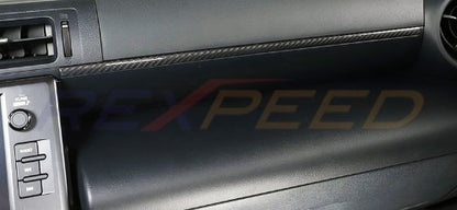 Rexpeed 2022+ GR86 / BRZ Dry Carbon Dashboard Trim – Gloss | FR144