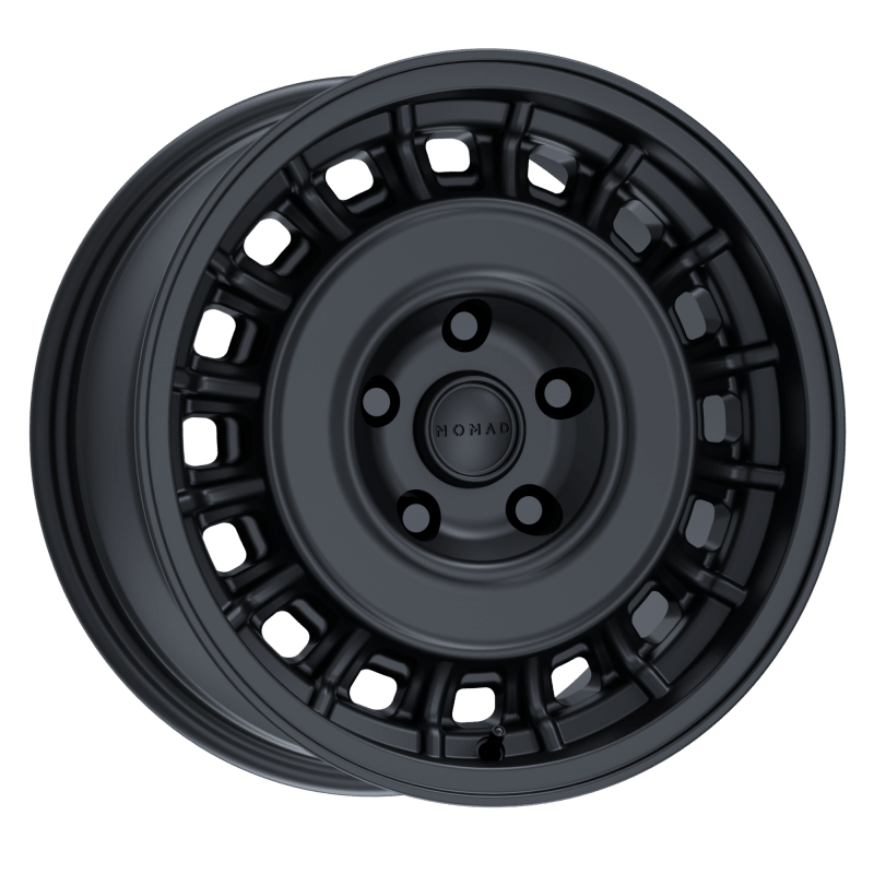 Nomad N502SB Arvo 15x7in / 5x114.3 BP / 15mm Offset / 72.62mm Bore - Satin Black Wheel - JDMuscleSPK591122