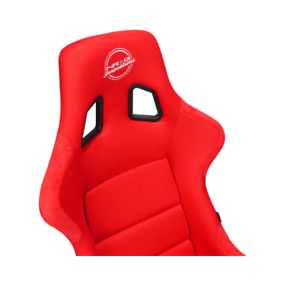 NRG FRP Fiber Glass Bucket Seat (Red) - XLarge - JDMuscleSeatsnrgFRP-304RD-NRG