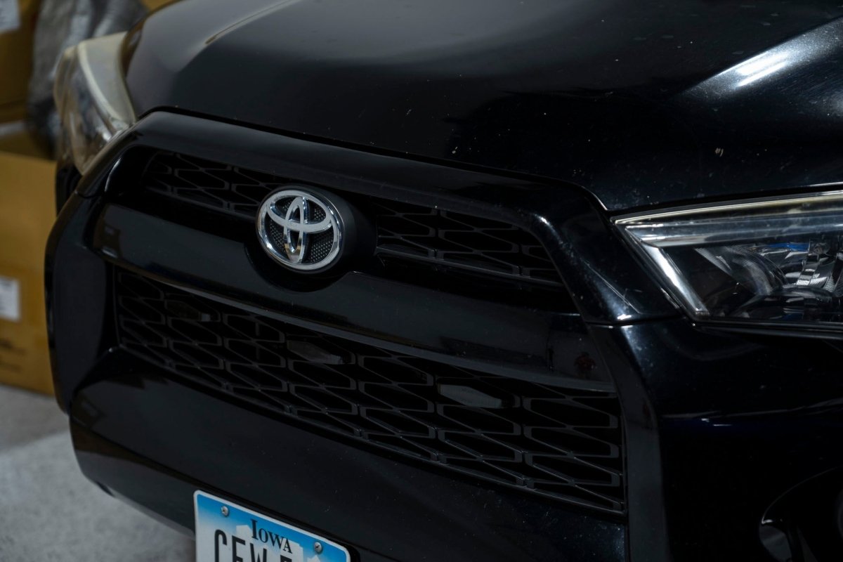OLM Grille Lights (Smoke Lens / Amber LED) - 14 - 19 Toyota 4Runner - JDMuscleOLME.49005.2