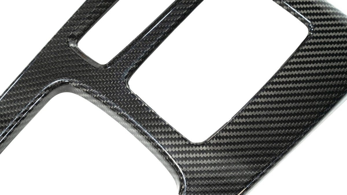 OLM LE Carbon Fiber Shift Panel Cover - 2023+ Honda Civic FL5 Type R - JDMuscleOLMC.19011.1