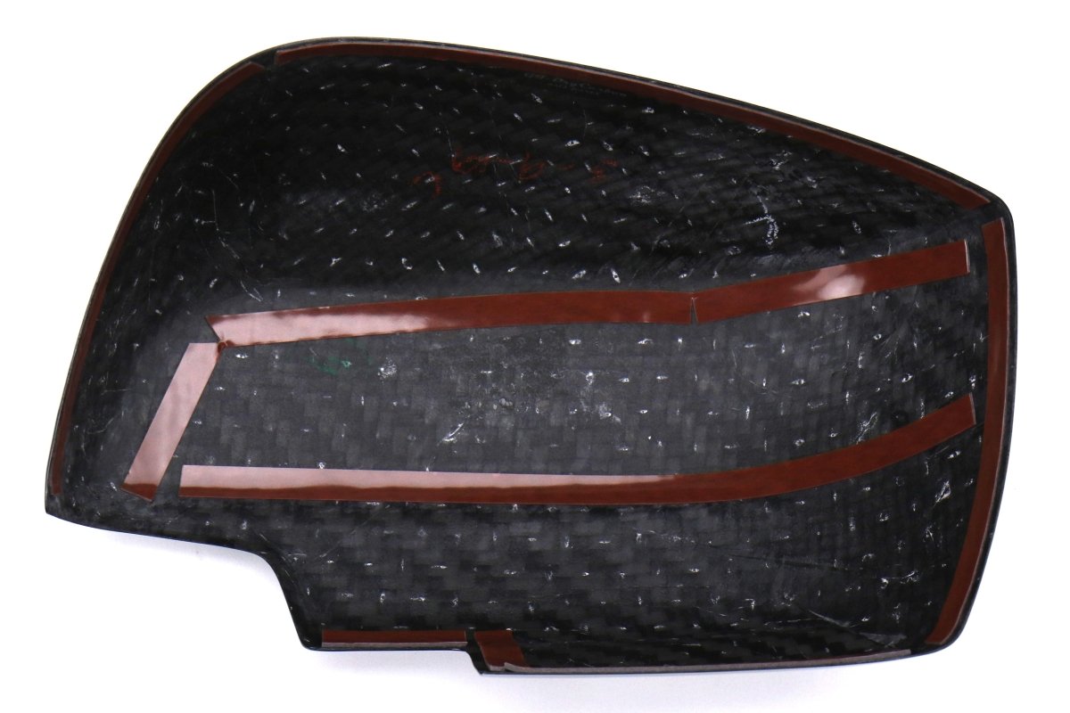 OLM LE Pre - preg Carbon Fiber Full Mirror Covers (No Turn Signal Hole) - 2015 - 2018 WRX - JDMuscleOLM15VAMRNT
