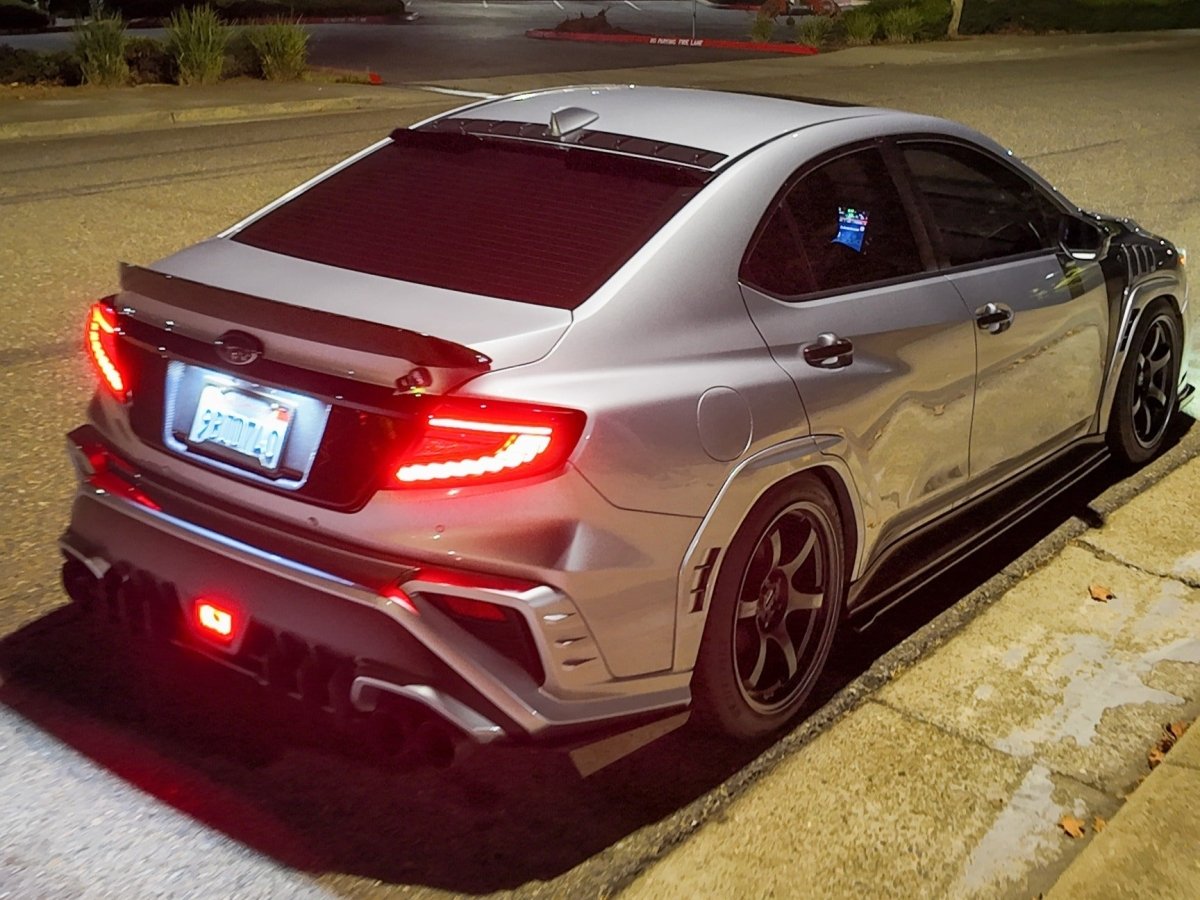OLM Phantom - Spec LED Taillights (Clear Lens Red Optic) - 2022+ WRX - JDMusclemotor vehicle lightingOLME.47005.1-CR