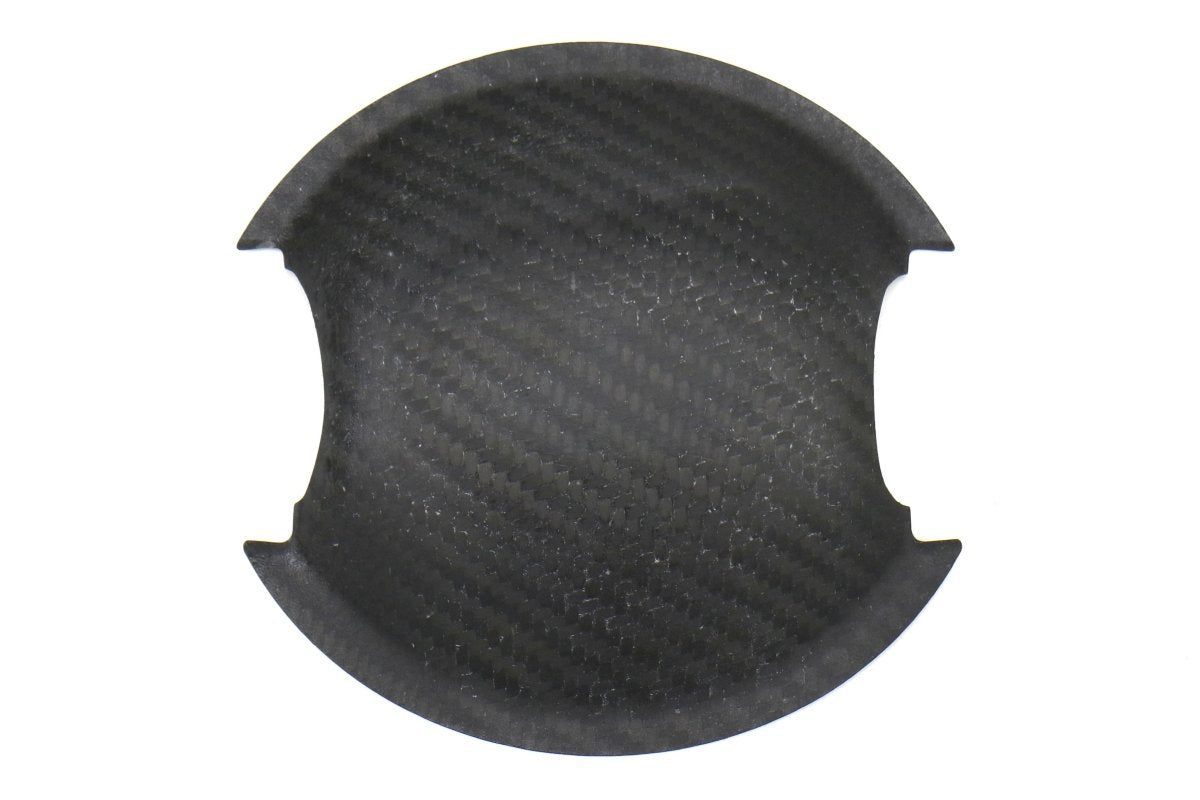 OLM Pre - preg Carbon Fiber Exterior Door Handle Insert - Matte Carbon Fiber - 2013 - 2016 Scion FR - S / 2013 - 2021 BRZ / 2017 - 2020 Toyota 86 - JDMuscleOLMDHI-FT86-MDCF