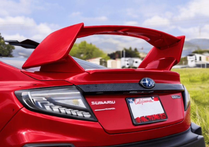 OLM S Style Paint Matched Spoiler 5pc - 2022 - 2026 WRX - JDMusclemotor vehicle partsOLMB.47026.1-DCKIgnition Red - DCK