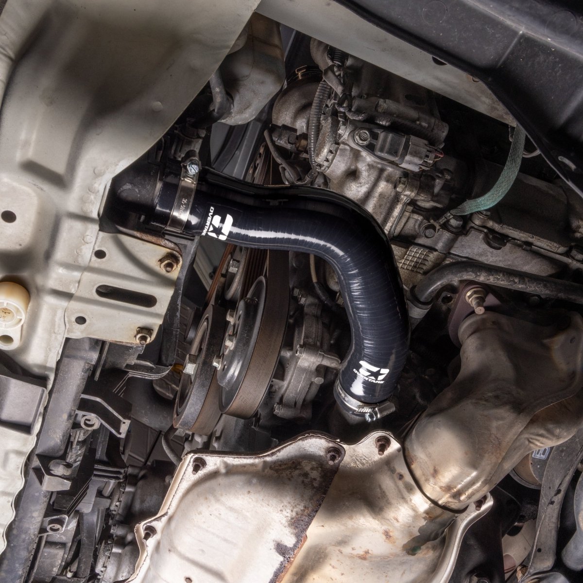 OVERTAKE Radiator Hose Kit - Subaru 2013 - 2017 Crosstrek, 2012 - 2016 Impreza, 2011 - 2018 Forester - JDMuscleCoolingA10659BLKBlack