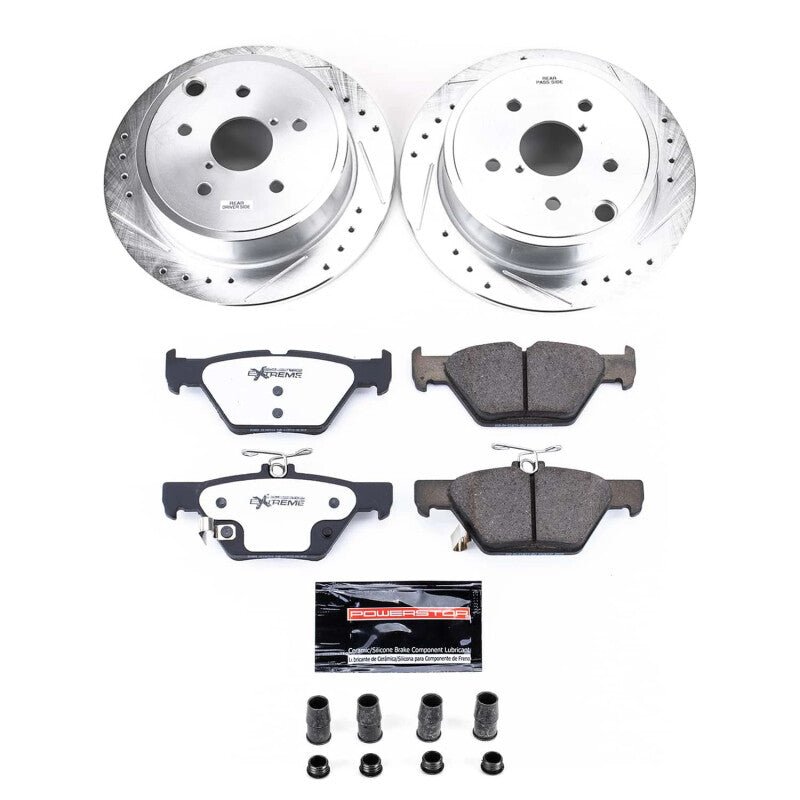 Power Stop 2021 WRX Rear Z26 Street Brake Kit - JDMuscleSPKpsbK9014-26