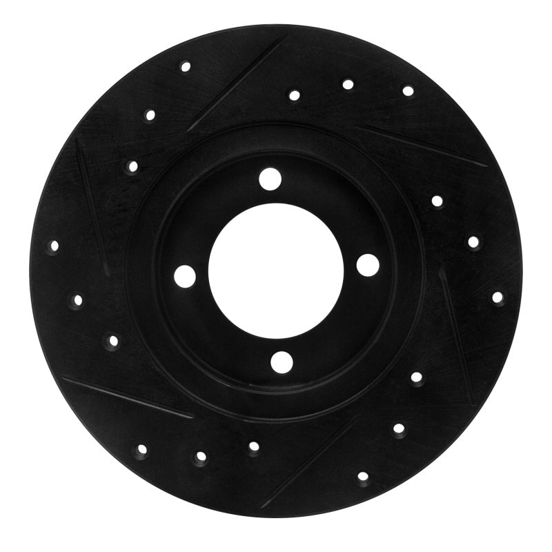 R1 Concepts Front Right Drilled & Slotted Brake Rotor for 1980 - 1983 Toyota Corolla (US/Canada) by R1 Concepts Part RNC - ECB - 76006R | rncECB - 76006R - JDMuscleSPK983644